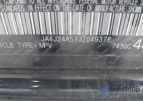 2018 Mitsubishi Outlander Phev Gt from USA, damaged, VIN JA4J24A57JZ049378